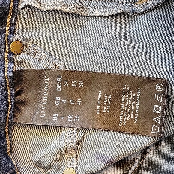 Liverpool size 4 / 27 jeans - Picture 3 of 6